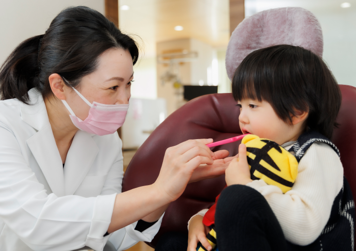 「むし歯になりにくいお口づくり」を大切に